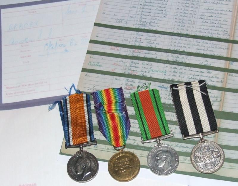 Four Medal WW1/St John Ambulance Group