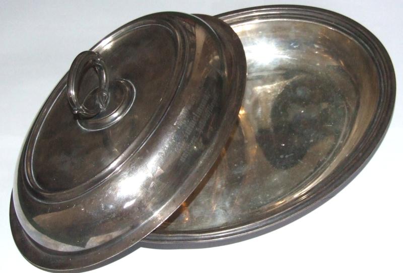 German WW1 Air Force Mess Serving Dish - Immelmann Tribute
