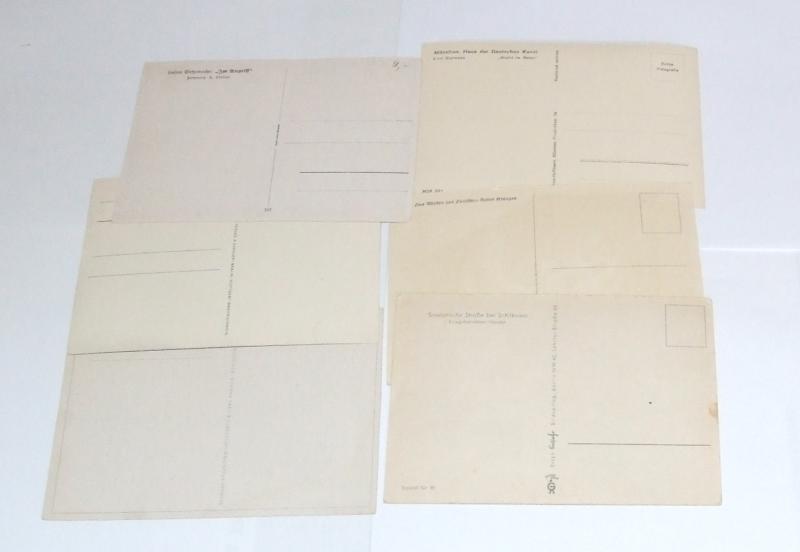 6 x WHW Propaganda Postcards