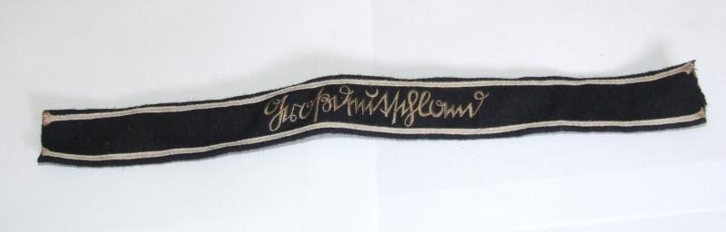 GrossDeutschland Officers Cuff Title