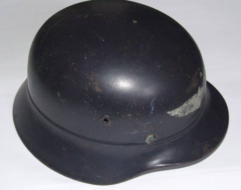 M40 Luftschutz Helmet - Beaded