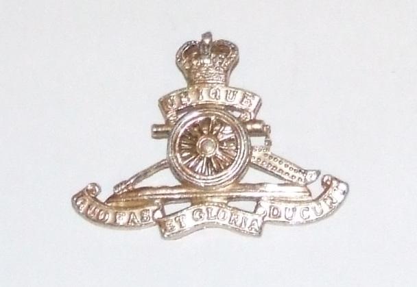 Royal Artillery Cap Badge - QC