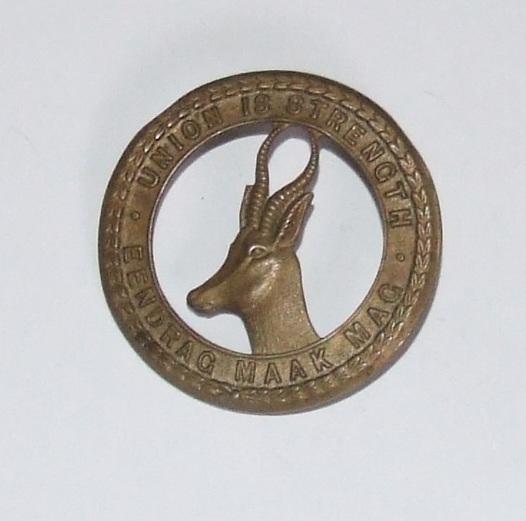 South African General Service Cap Badge