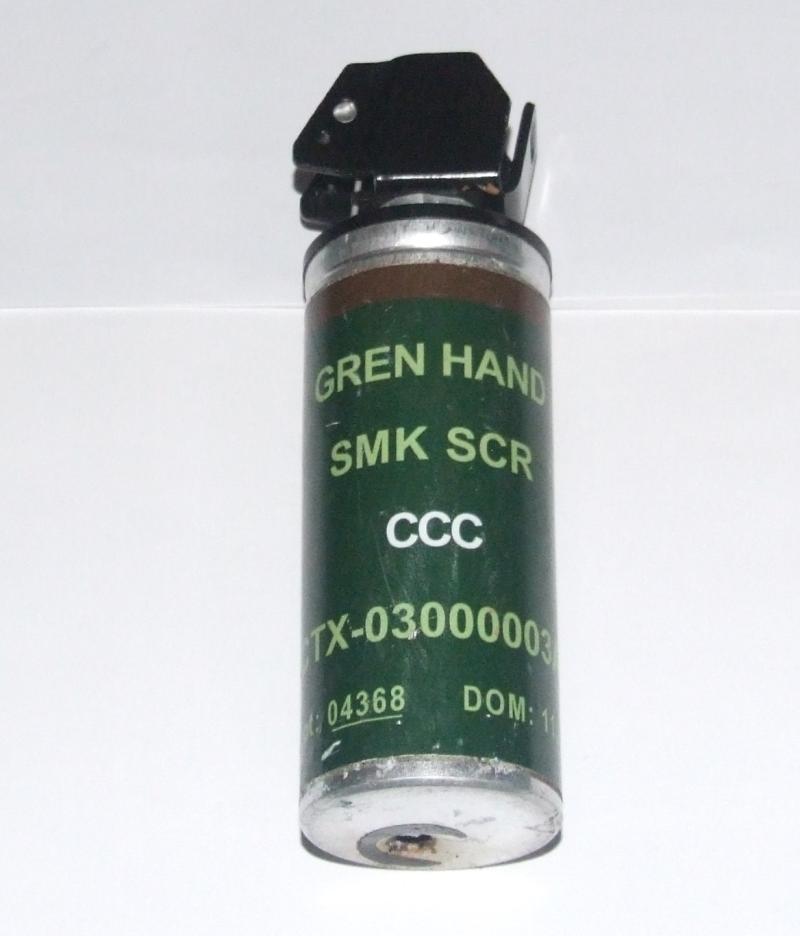 British Smoke Grenade - Green