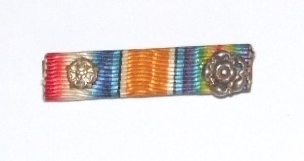 WW1 Trio Miniature Ribbon Bar