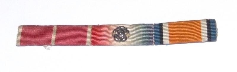 WW1 Medal Ribbon Bar - MBE