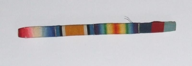 WW1 and WW2 Four Ribbon Bar