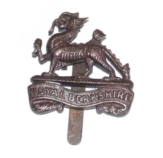 Royal Berkshire Regt Cap Badge - Subdued