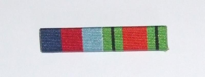 WW2 Pair Ribbon Bar